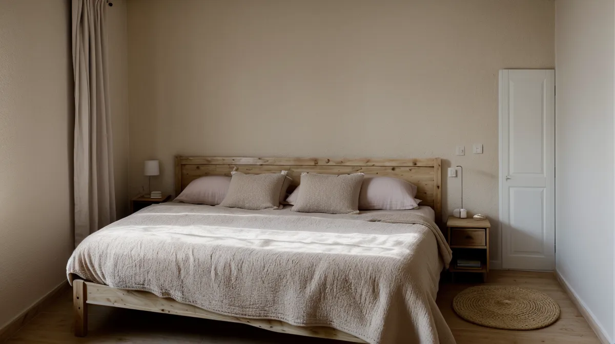 Cómo decorar un dormitorio principal de alquiler con poco presupuesto